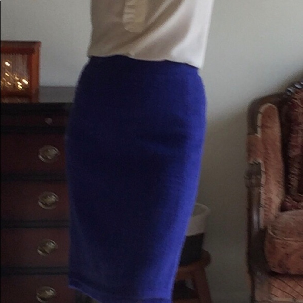 JCrew Textured Tweed Pencil Skirt with Fringes - Picture 12 of 15